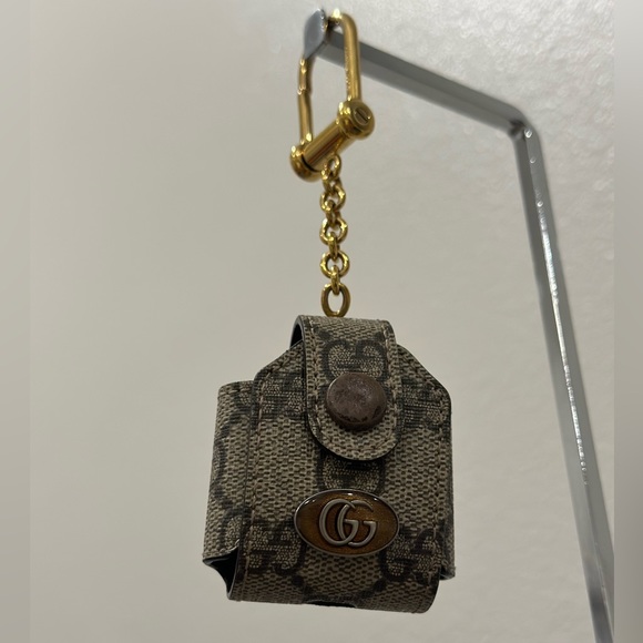 EUC GUCCI OPHIDIA GG APPLE AIRPODS CASE. AUTHENTIC - Picture 8 of 15